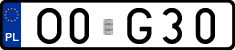 License plates of Poland, Vanity Plates