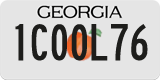 Georgia, Vanity Plates