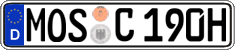 German license plate, Plates for oldtimers (type 