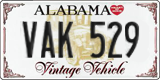 Alabama, Vintage Vehicle (VAB123)