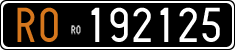 License plate of Italy, Cars (1927 year series)