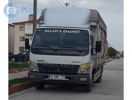 18 ABN 721, Mitsubishi Fuso Canter