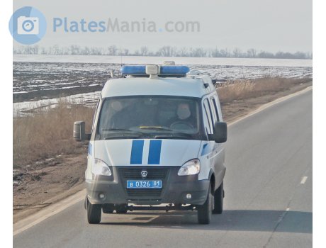 в 0326 81, GAZ 3221 ГАЗель