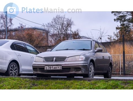 е781ак41, Nissan Bluebird Sylphy