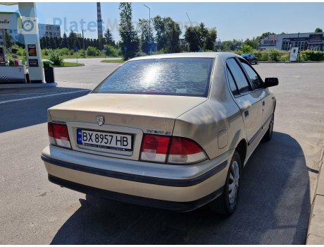 BX 8957 HB, Iran Khodro Samand