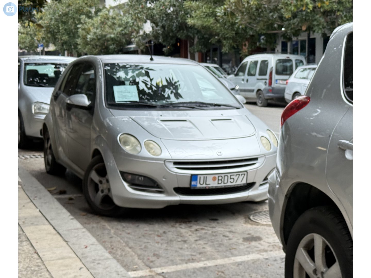 UL BD577, Smart ForFour 1st gen (W454), 2004–2006