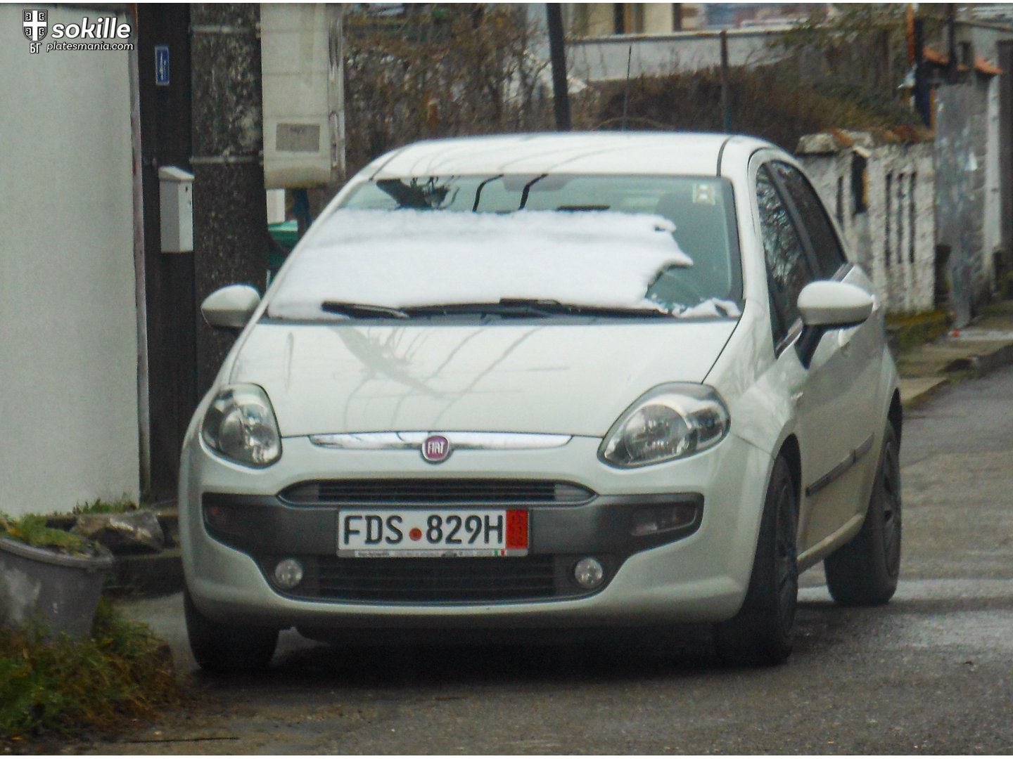 FDS 829 H, FIAT Punto 3rd gen (Evo) 5-door Hatch (199/310), 1st facelift, 2009–2012 (–2017 for LATAM-market)