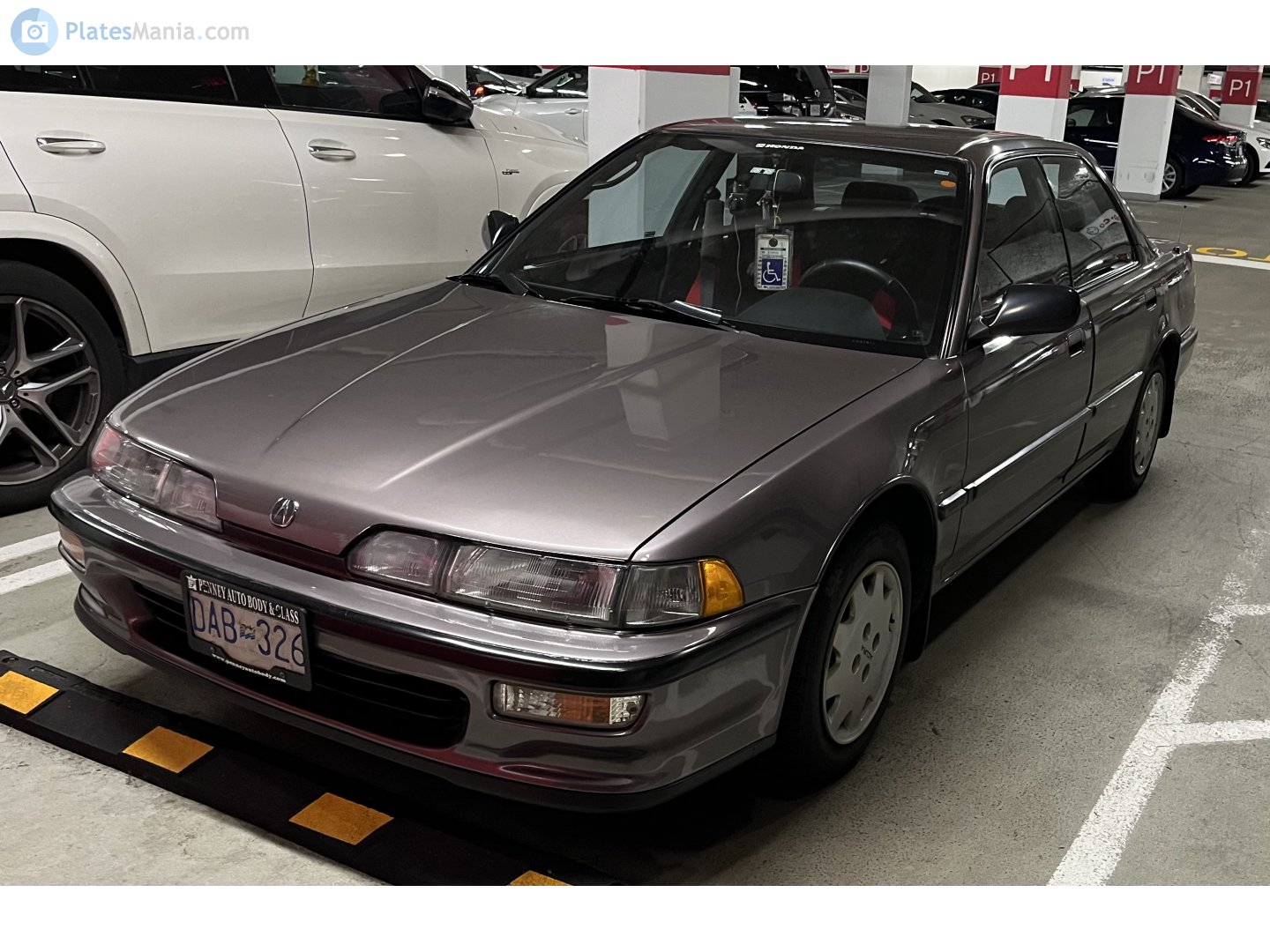 DAB-326, Acura Integra 2nd gen Sedan, 1990–1993