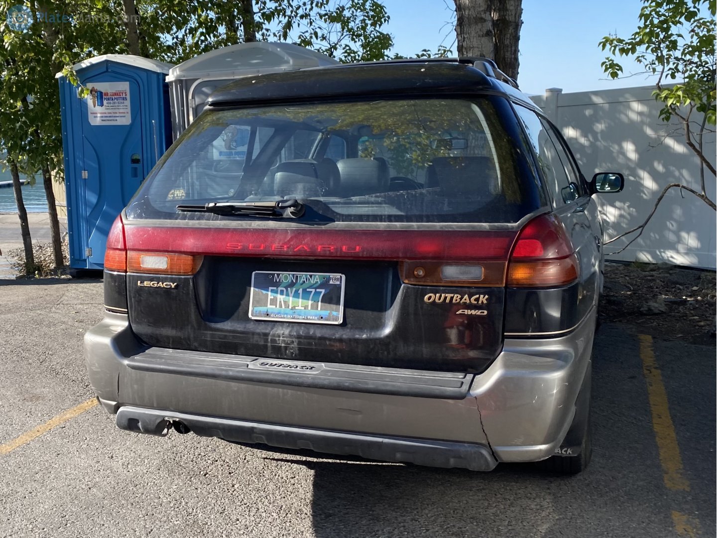 ERY177, Subaru Legacy 2nd gen Outback Wagon (Lancaster, Grand Wagon) (BG), 1994–1999