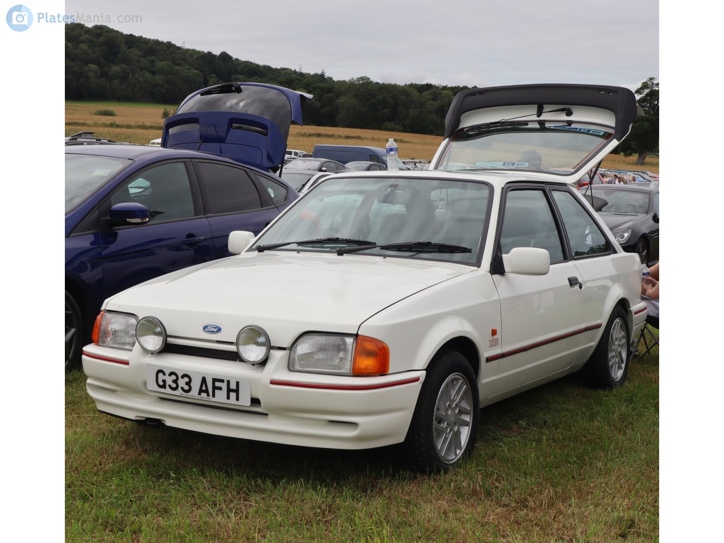 G33AFH, Ford Escort 4th gen 3-door Hatch (ABF; Global-market), 1986–1992 (–1995 for LATAM-market)