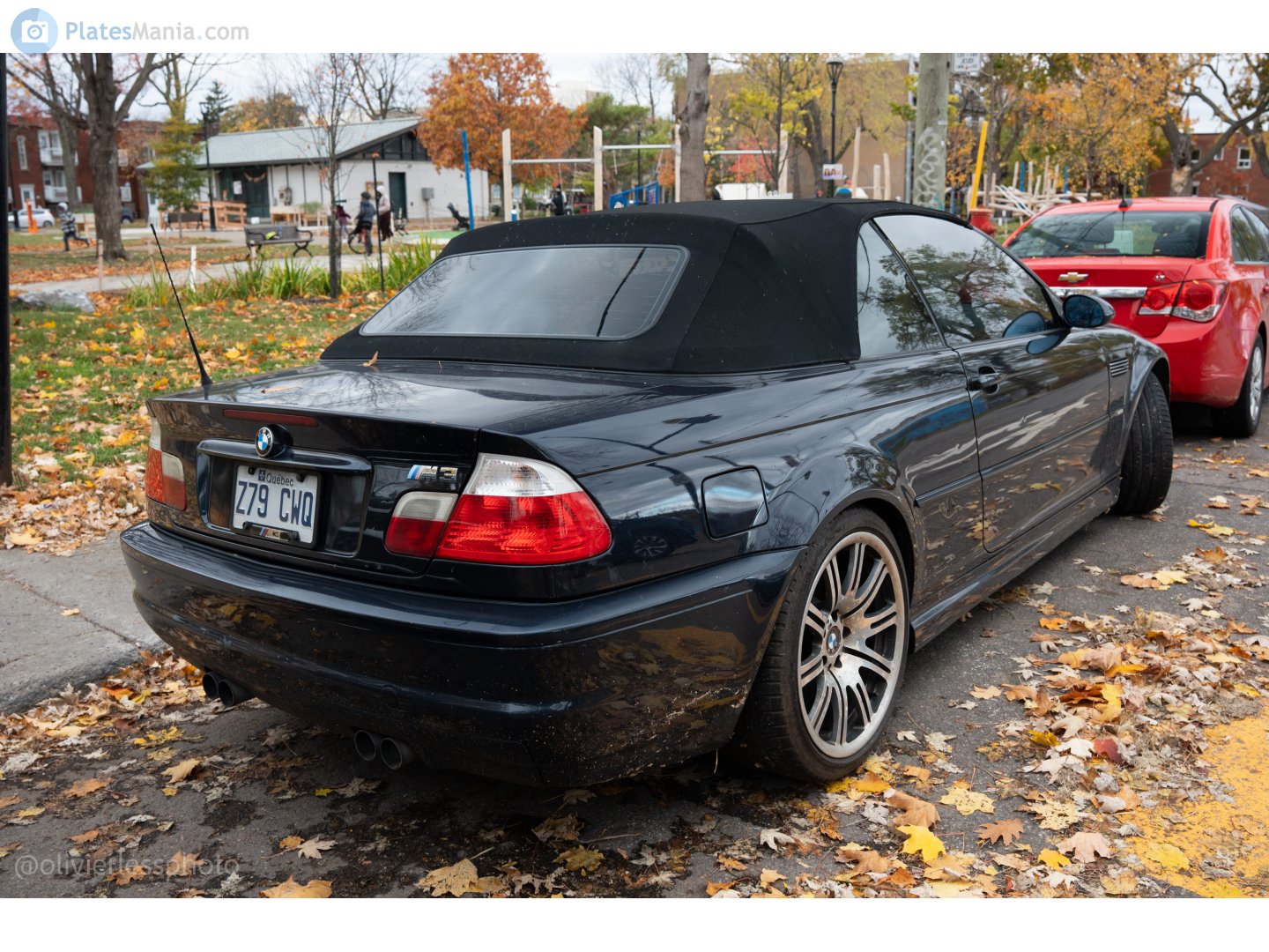 Z79 CWQ, BMW M3 3rd gen Convertible (E46), 2000–2006
