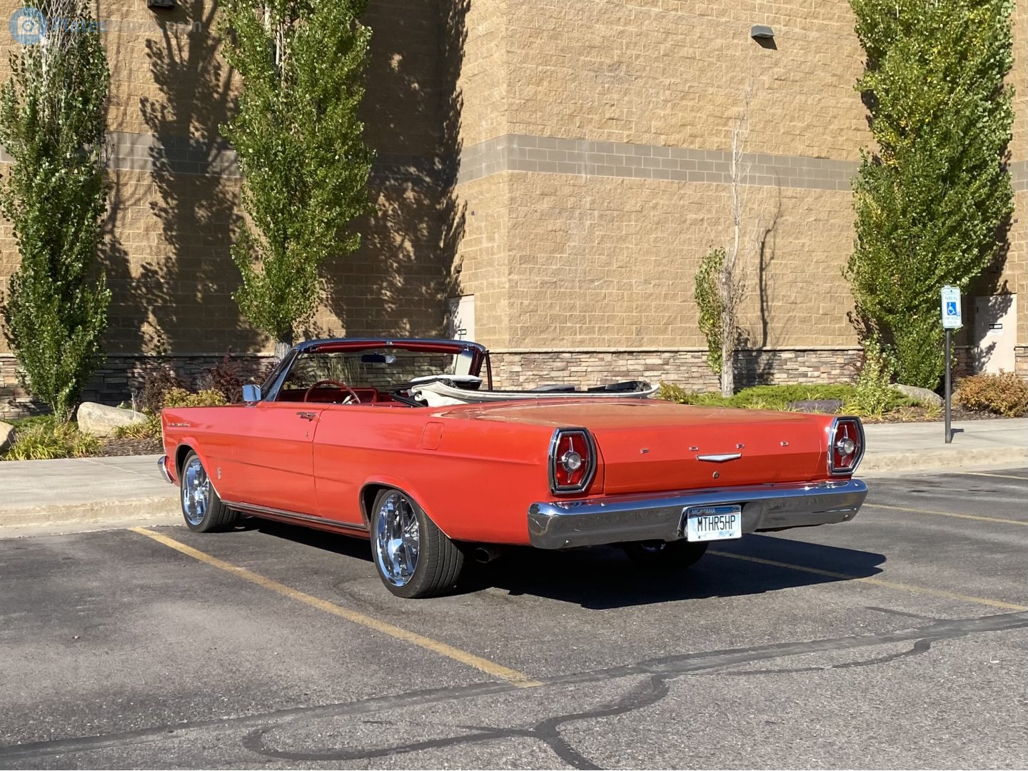 MTHR5HP, Ford Galaxie 3rd gen 1965 2-door Convertible (76), 1964–1965