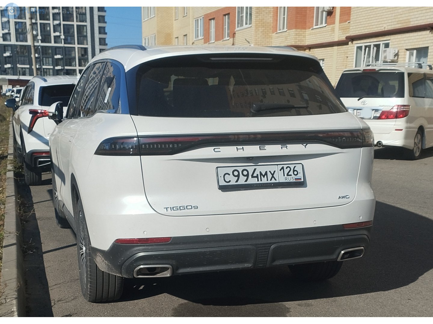 с 994 мх 126, Chery (Chirey) Tiggo 9 