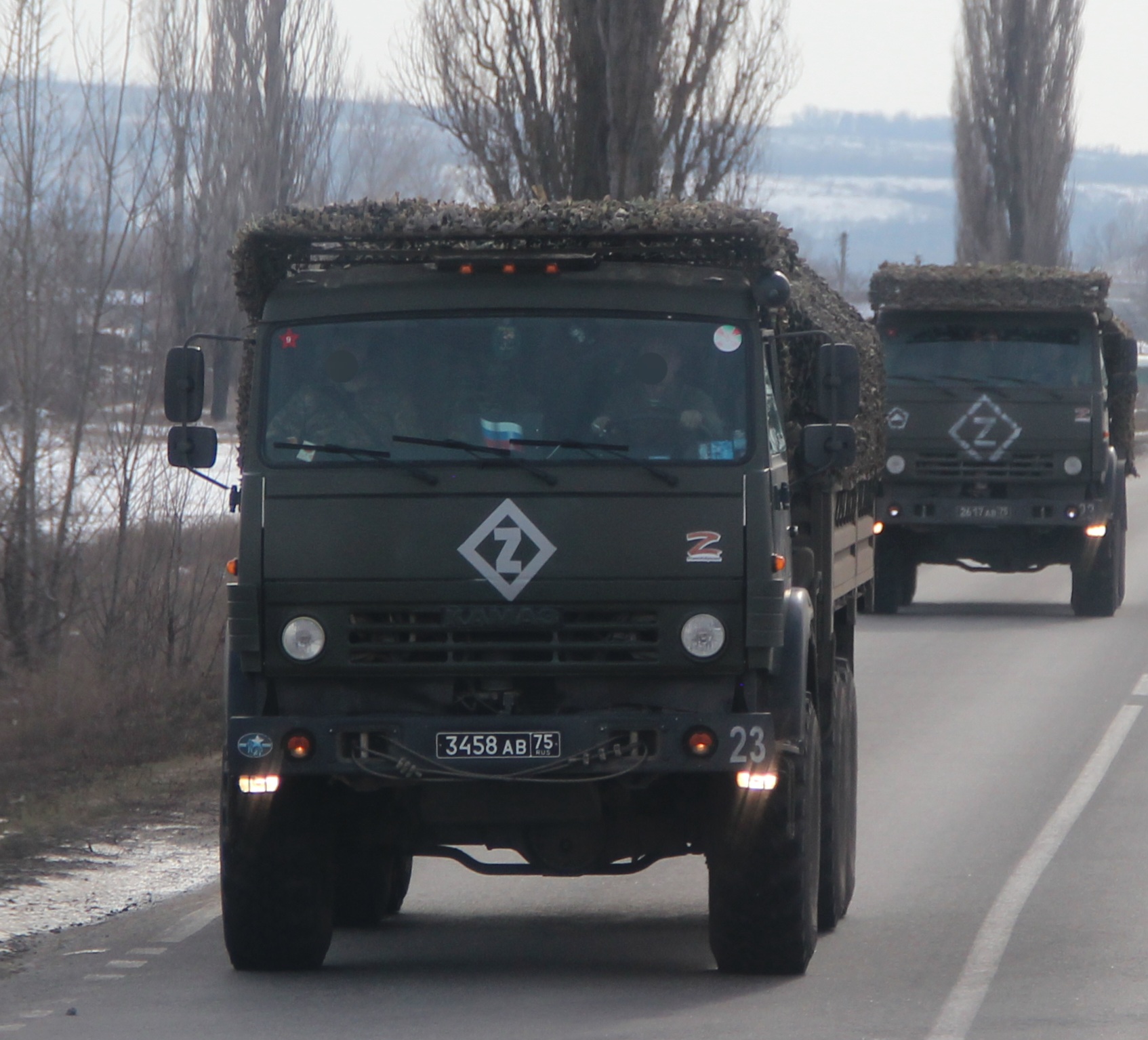 3458 ав 75, KamAZ 5350 5350 Мустанг (Mustang), 2003–
