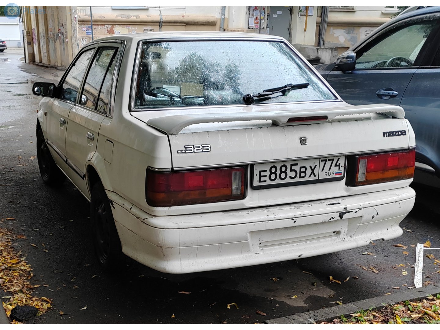 е 885 вх 774, Mazda 323 3rd gen Sedan (BF), 1985–1989