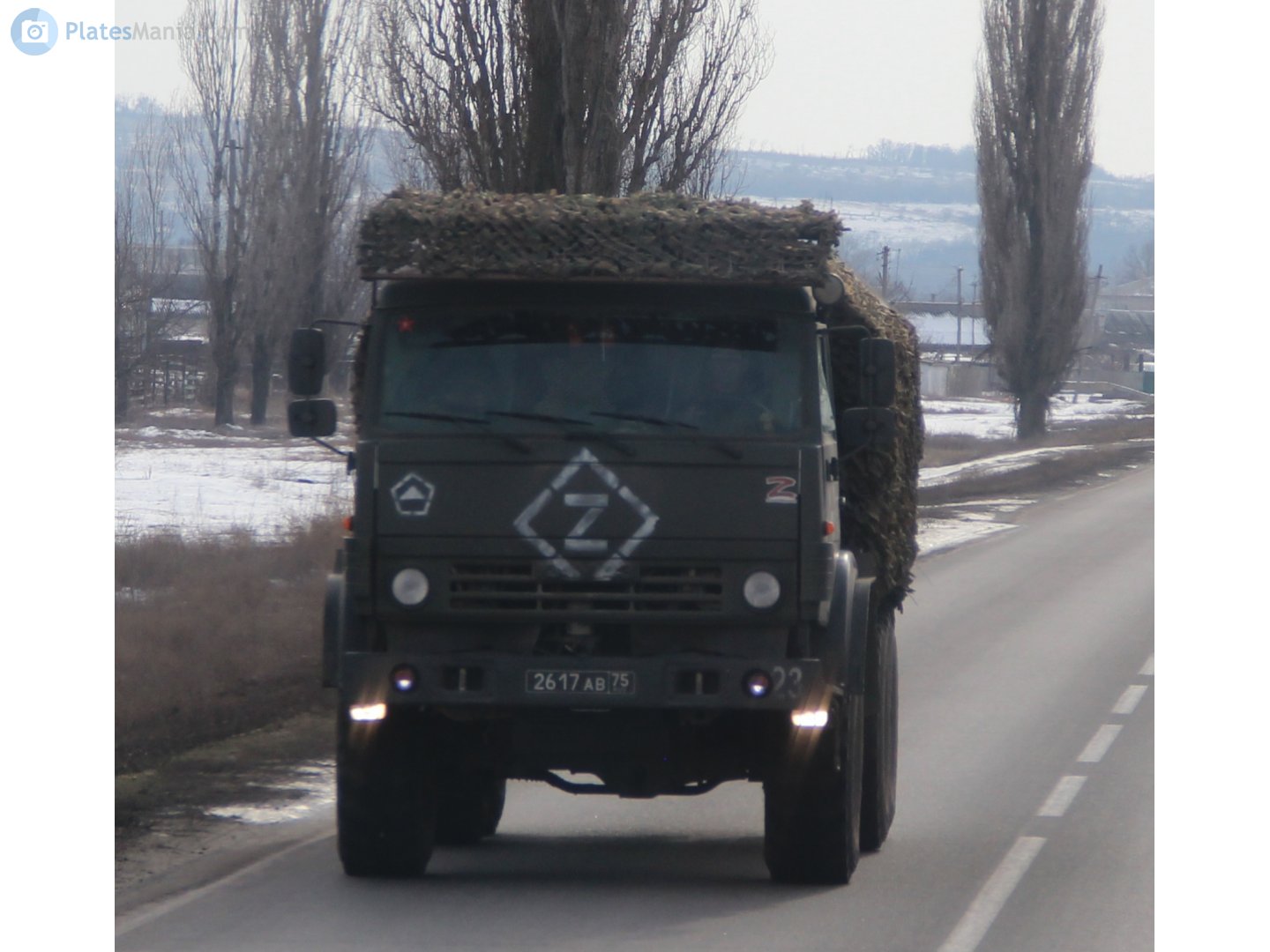 2617 ав 75, KamAZ 5350 5350 Мустанг (Mustang), 2003–