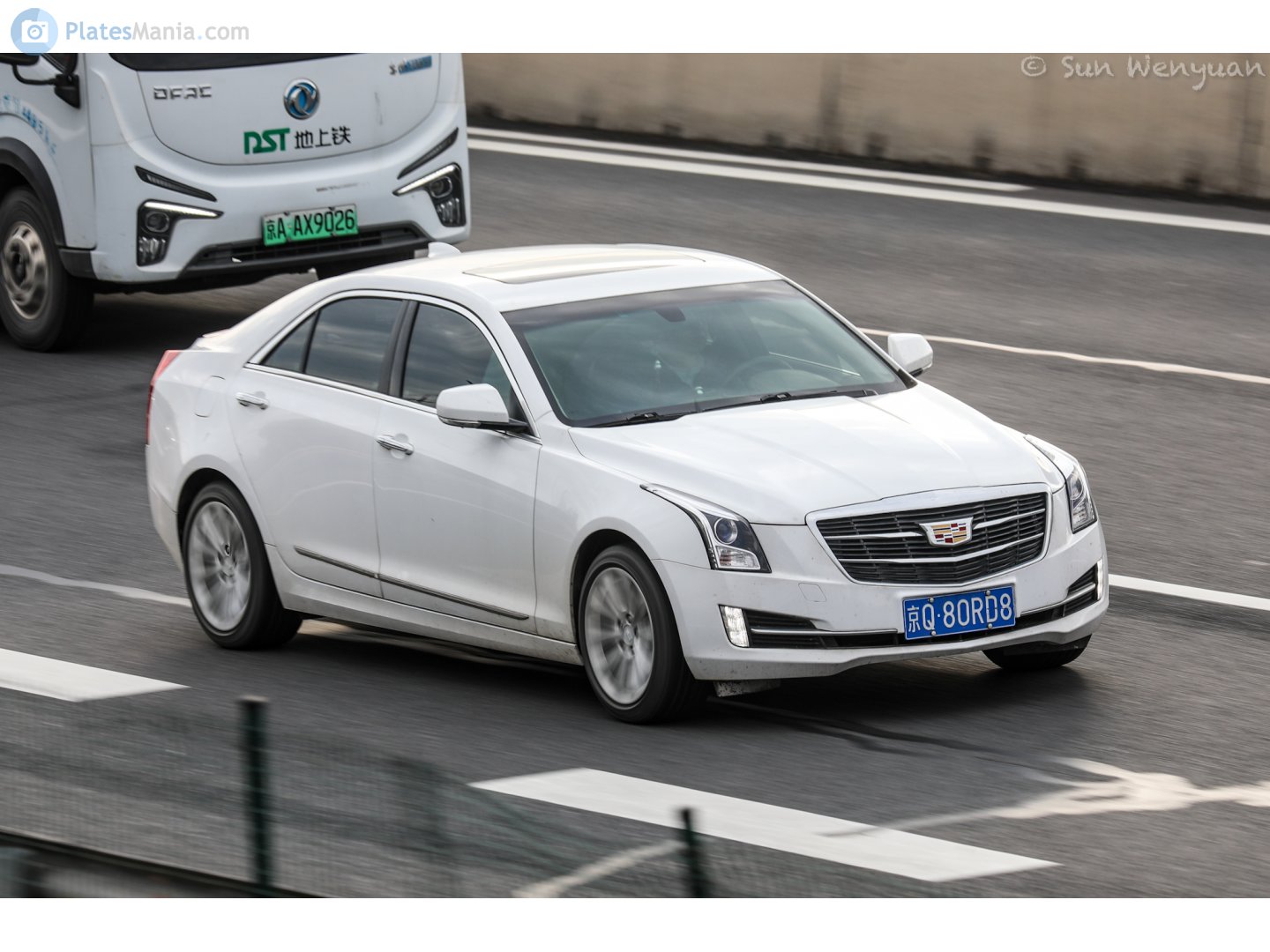 京Q·80RD8, Cadillac ATS 1st gen Sedan (Alpha), facelift, 2014–2018 (–2019 for CN-market)