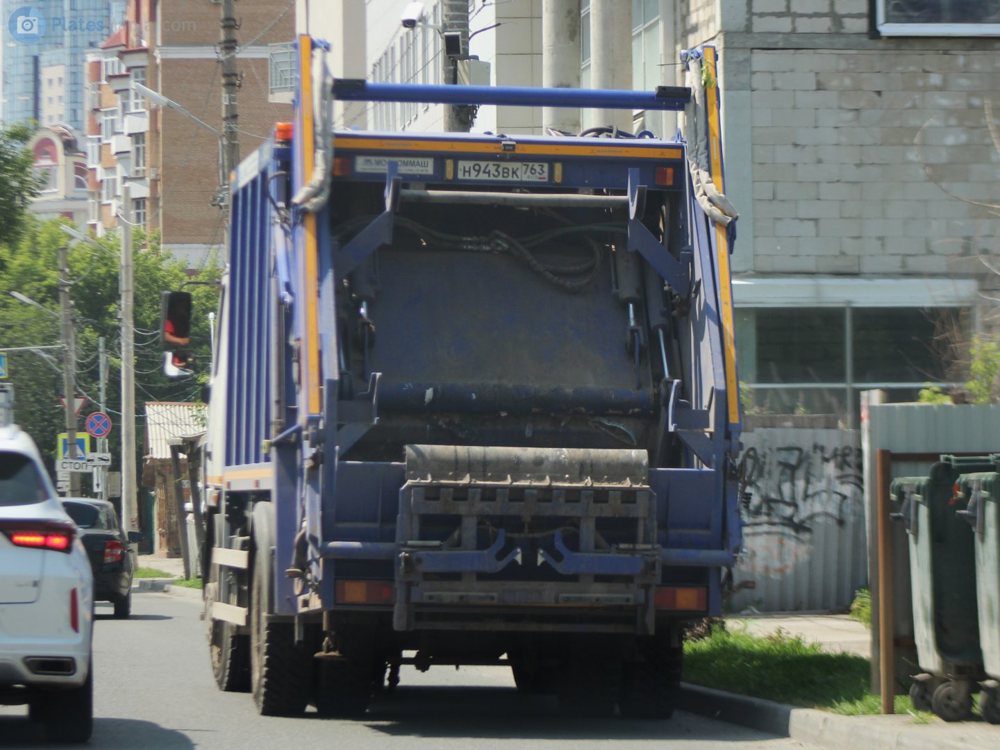 н 943 вк 763, MAZ 5340 1st gen, facelift, 2008–