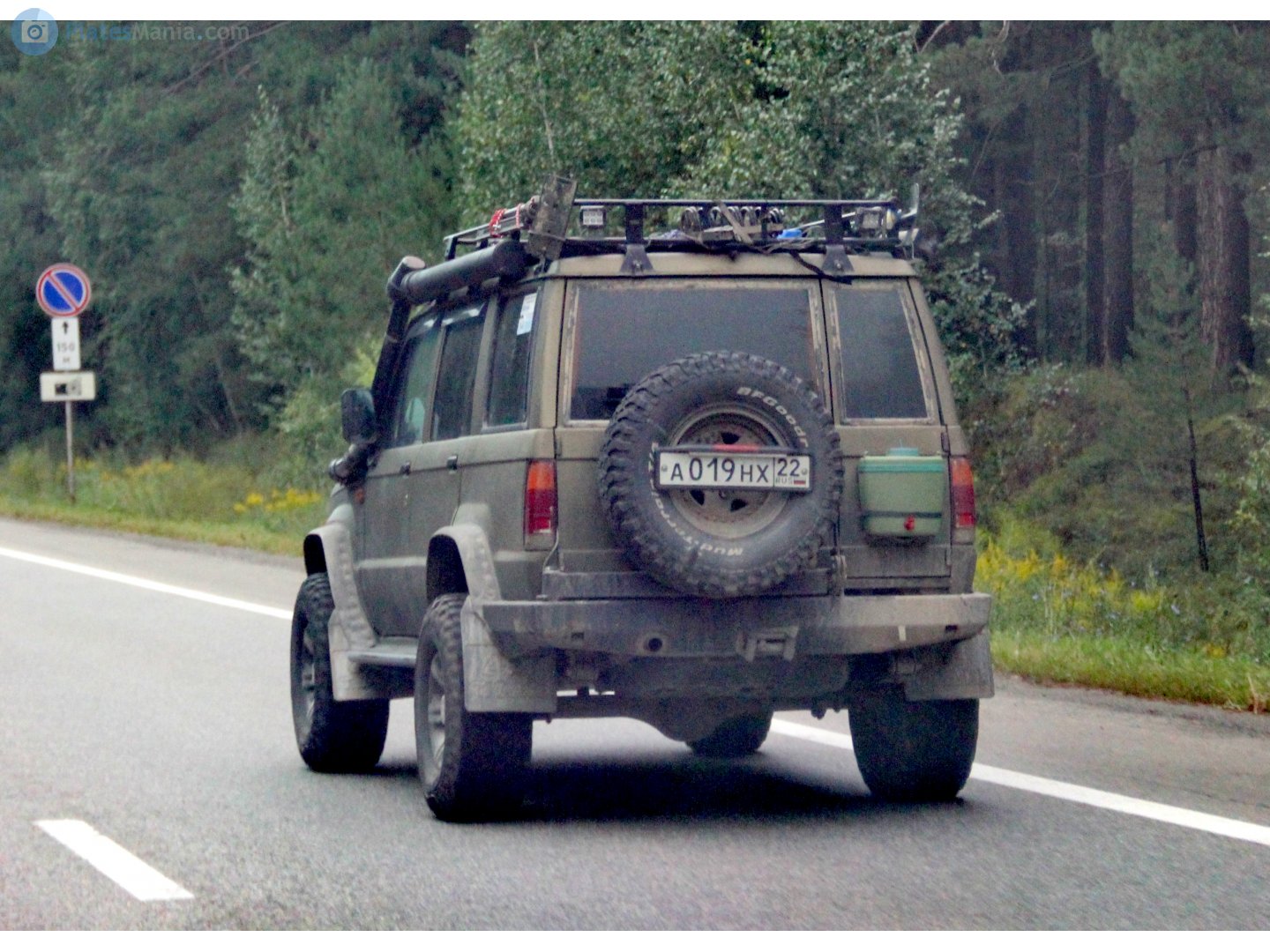 а 019 нх 22, Isuzu Trooper 1st gen, 5-door, 1981-1991