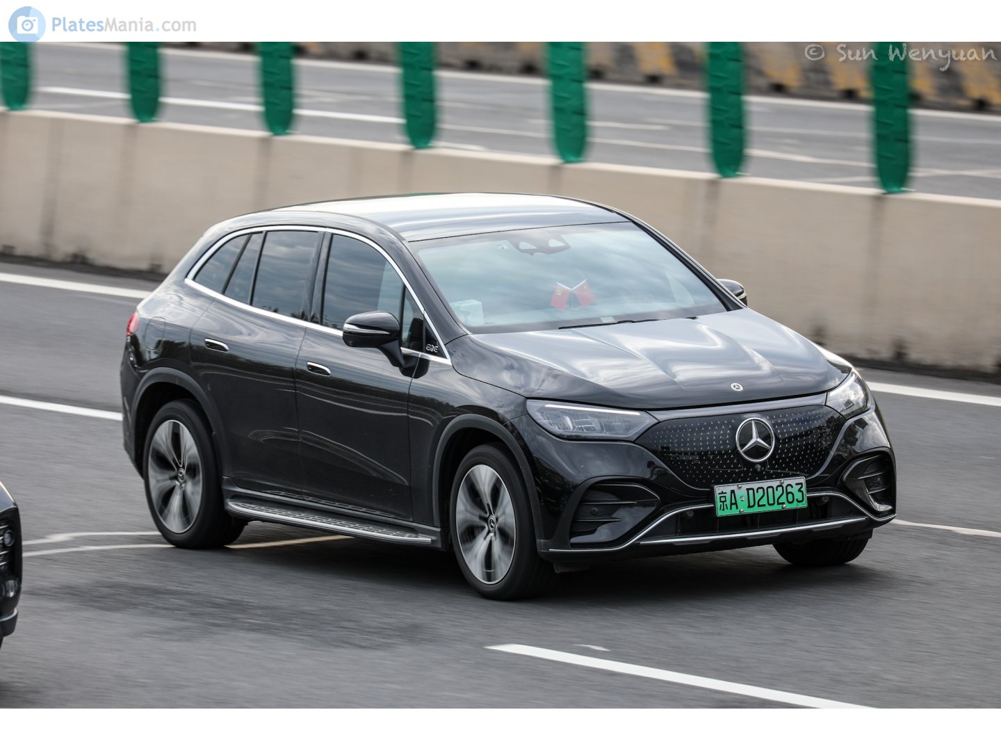 京A·D20263, Mercedes-Benz EQE 1st gen SUV (X294), 2022–