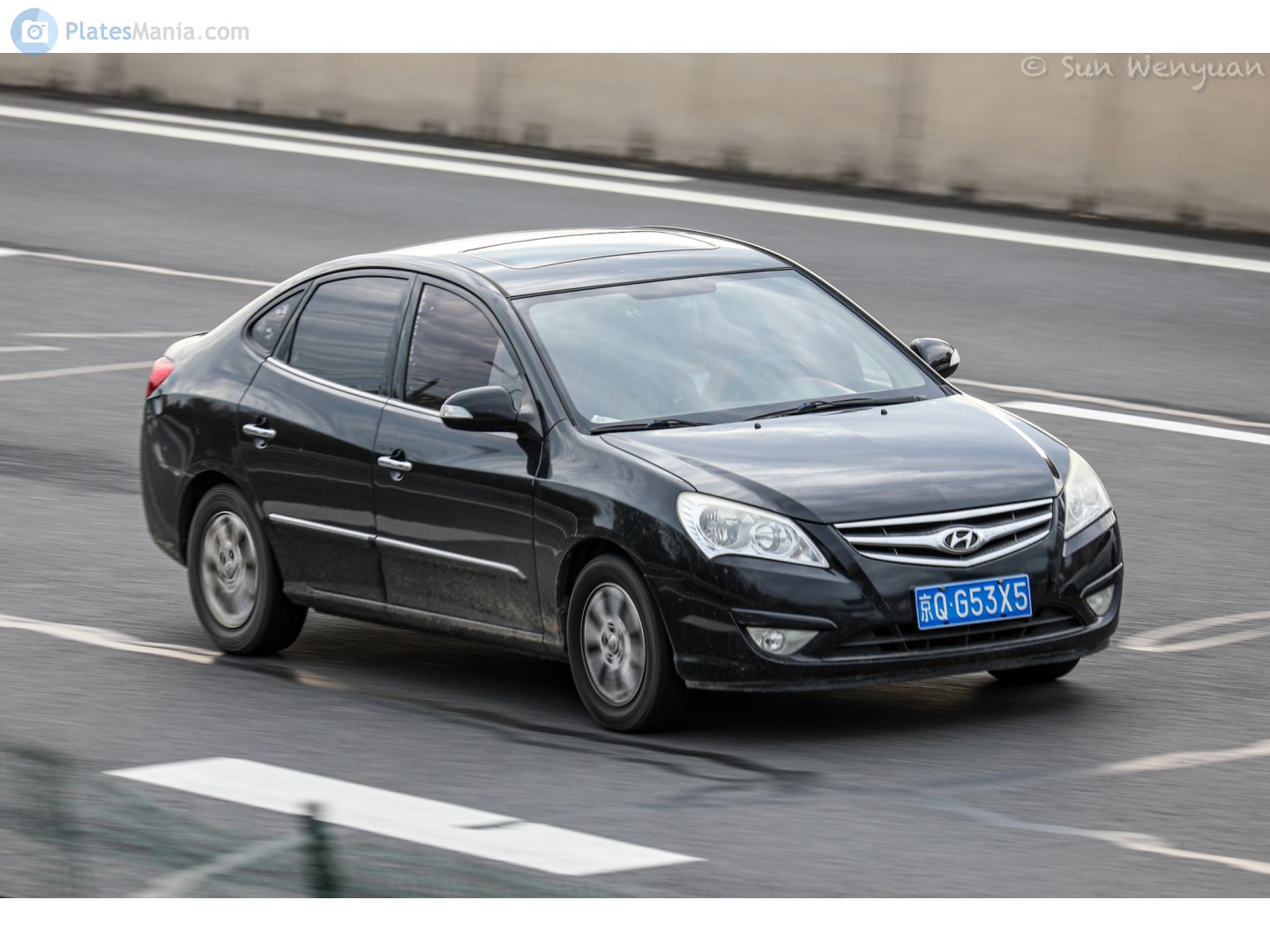 京Q·G53X5, Hyundai Elantra 4th gen Yuedong Sedan (HDC; CN-market), 2008–
