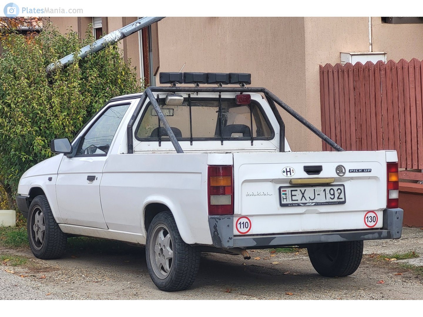 EXJ-192, Skoda Pickup Favorit Pickup (787), 1991–1995