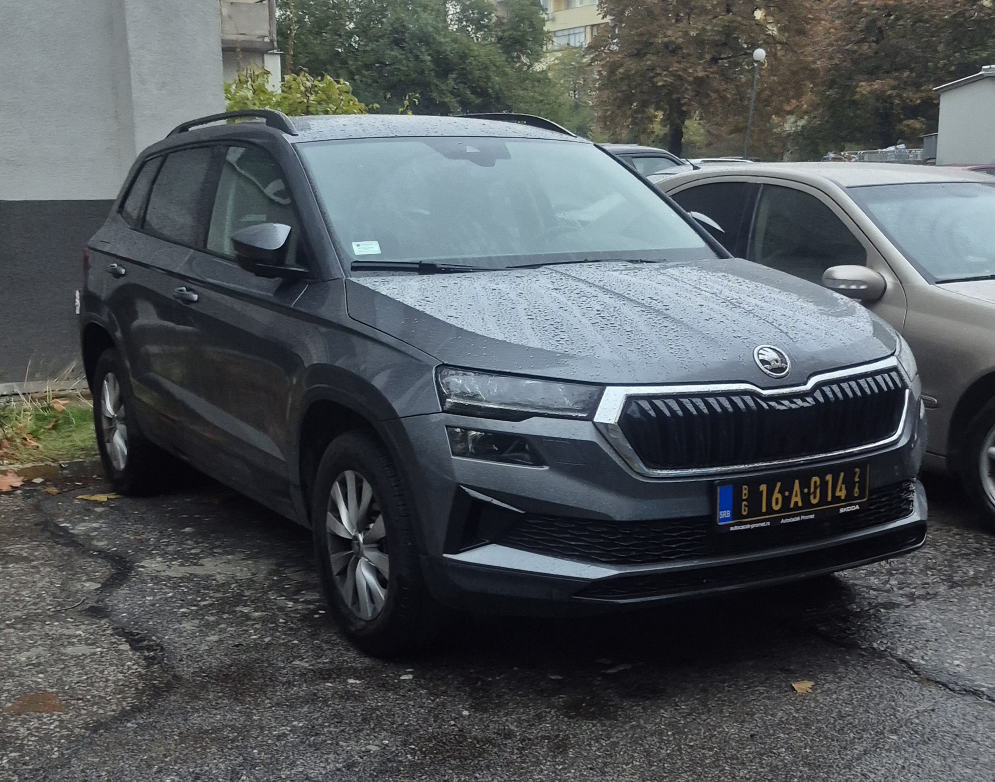 BG 16-A-014, Skoda Karoq 1st gen (NU7), facelift, 2022–