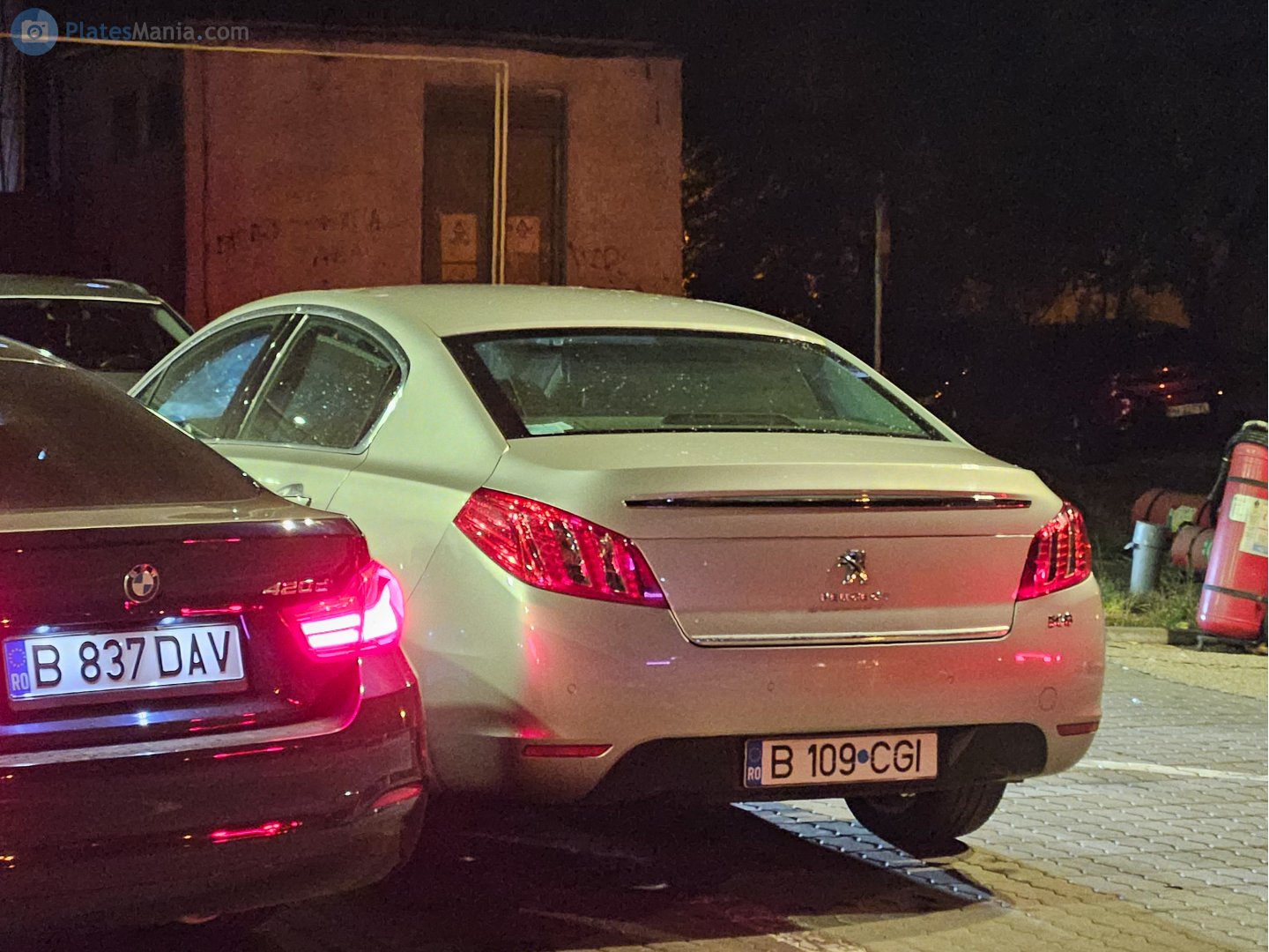 B 109 CGI, Peugeot 508 1st gen Sedan (W23), facelift, 2014–2018