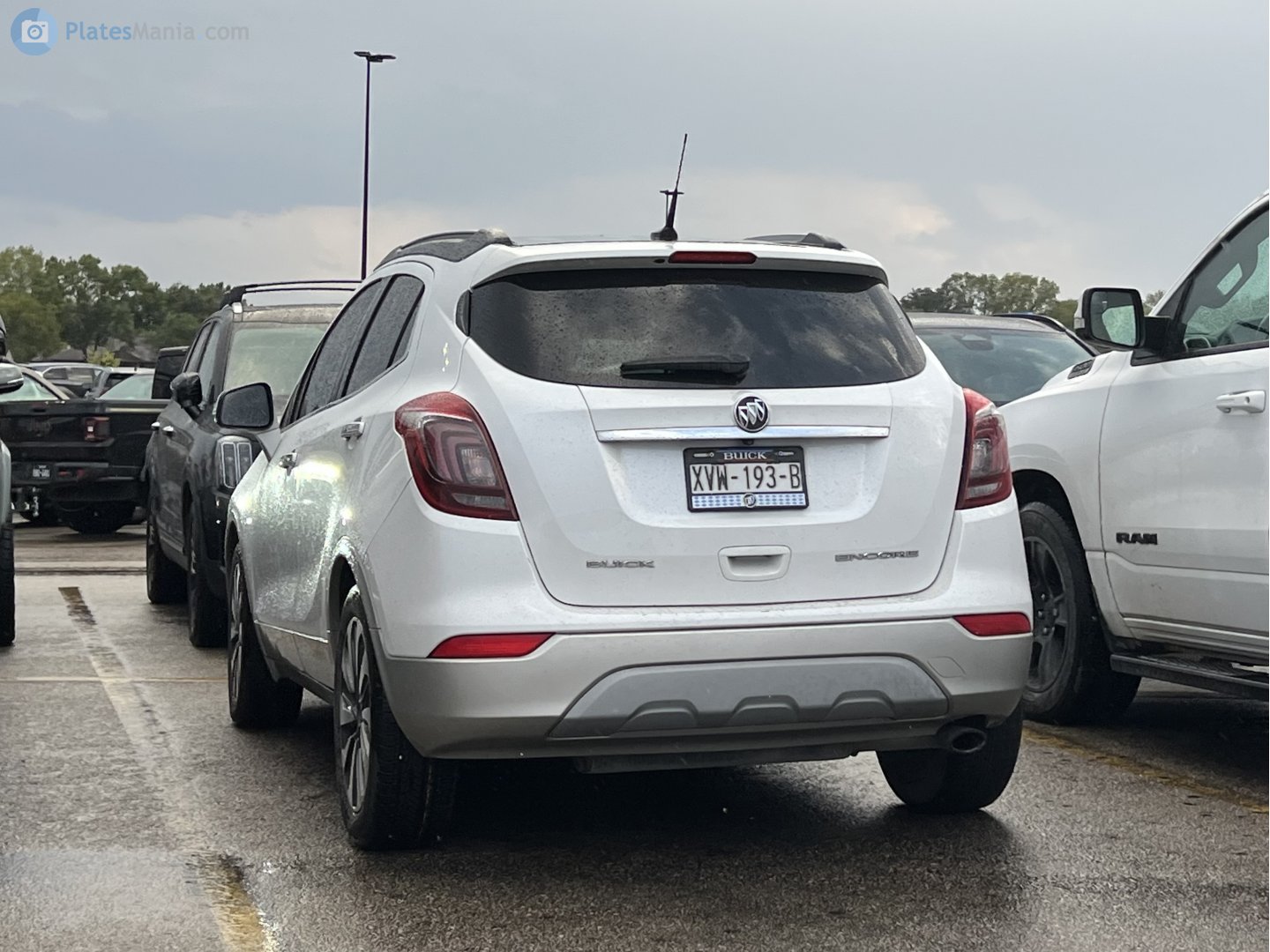 XVW-193-B, Buick Encore 1st gen (J13), facelift, 2016–2019 (–2022 for NA-market)