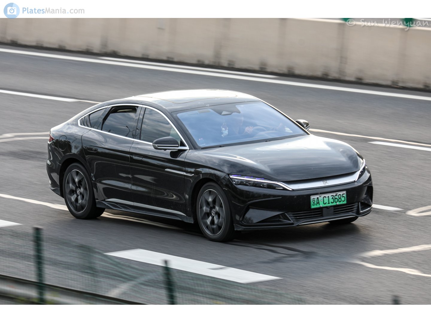 京A·C13685, BYD Han 1st gen EV, facelift, 2022–