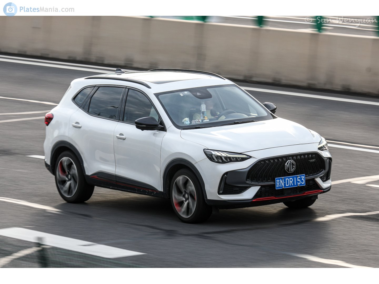 京N·DR153, MG HS 1st gen HS/Pilot/Navigator (AS23), facelift, 2021–