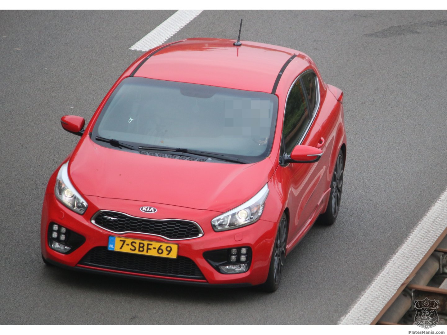 7-SBF-69, Kia Ceed 2nd gen pro_cee'd 3-door Hatch (JD), 2012–2018