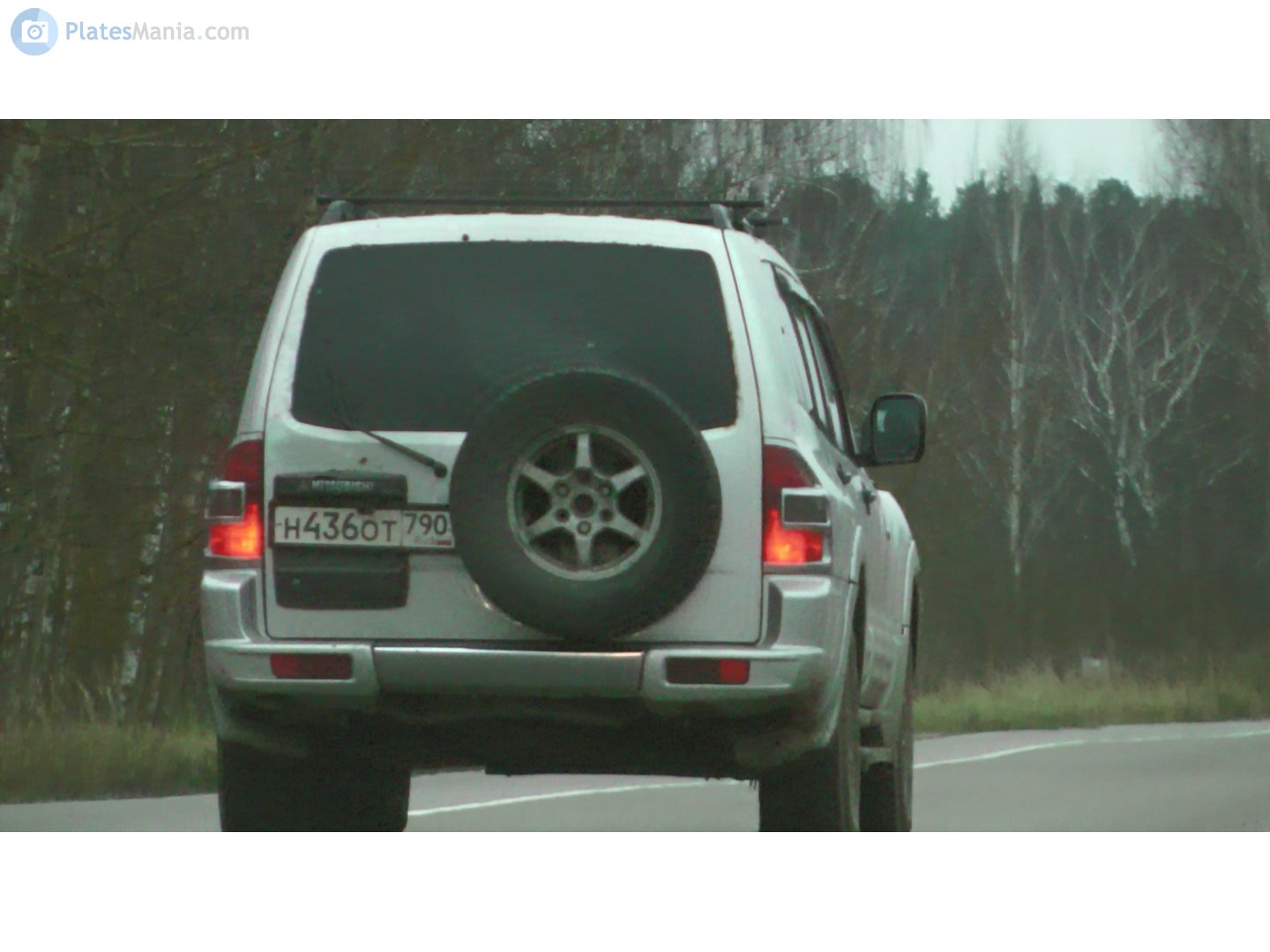 н 436 от 790, Mitsubishi Montero 3rd gen 5-door SUV (V60/NM/NP), 1999–2006