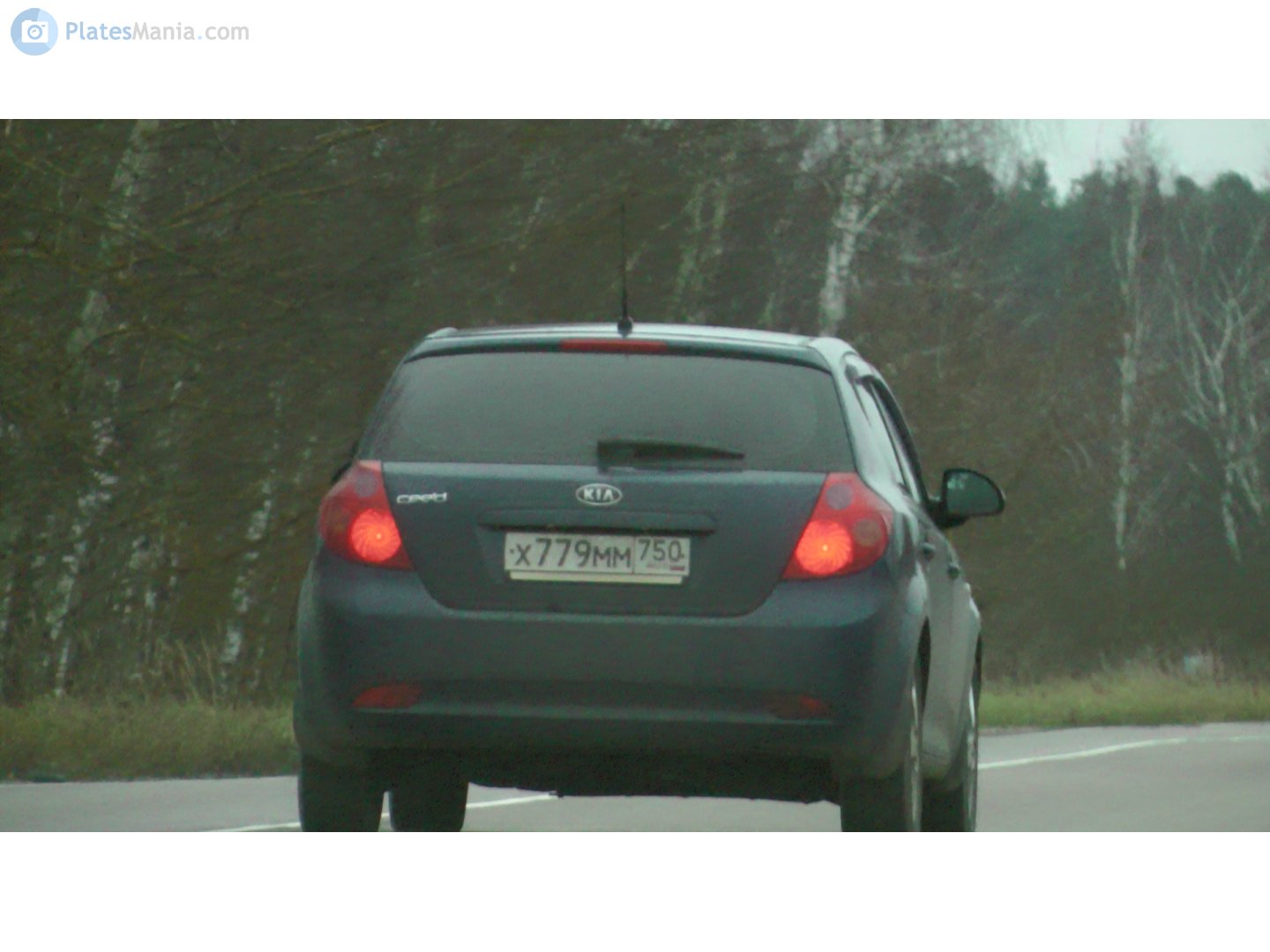 х 779 мм 750, Kia Ceed 1st gen cee'd 5-door Hatch (ED), 2007­–2009