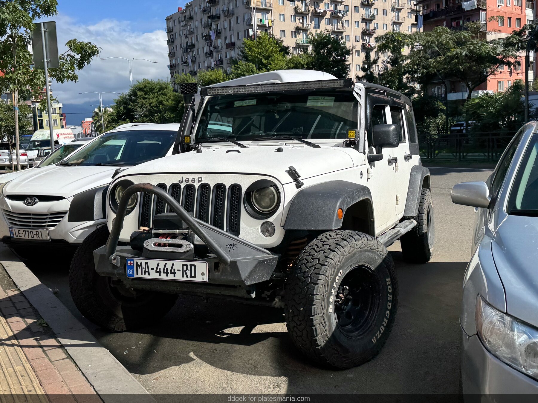 MA-444-RD, Jeep Wrangler 3rd gen 5-door SUV (JK), 2006–2018