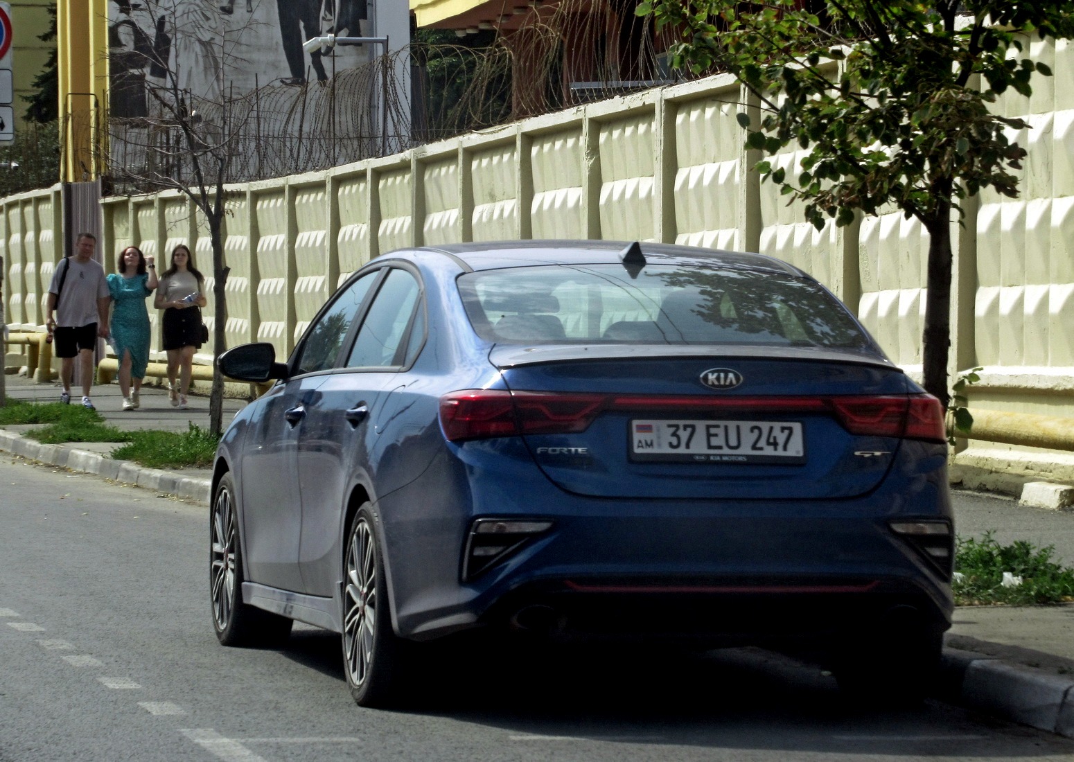 37 EU 247, Kia Forte 3rd gen Sedan (BD), 2018–2021