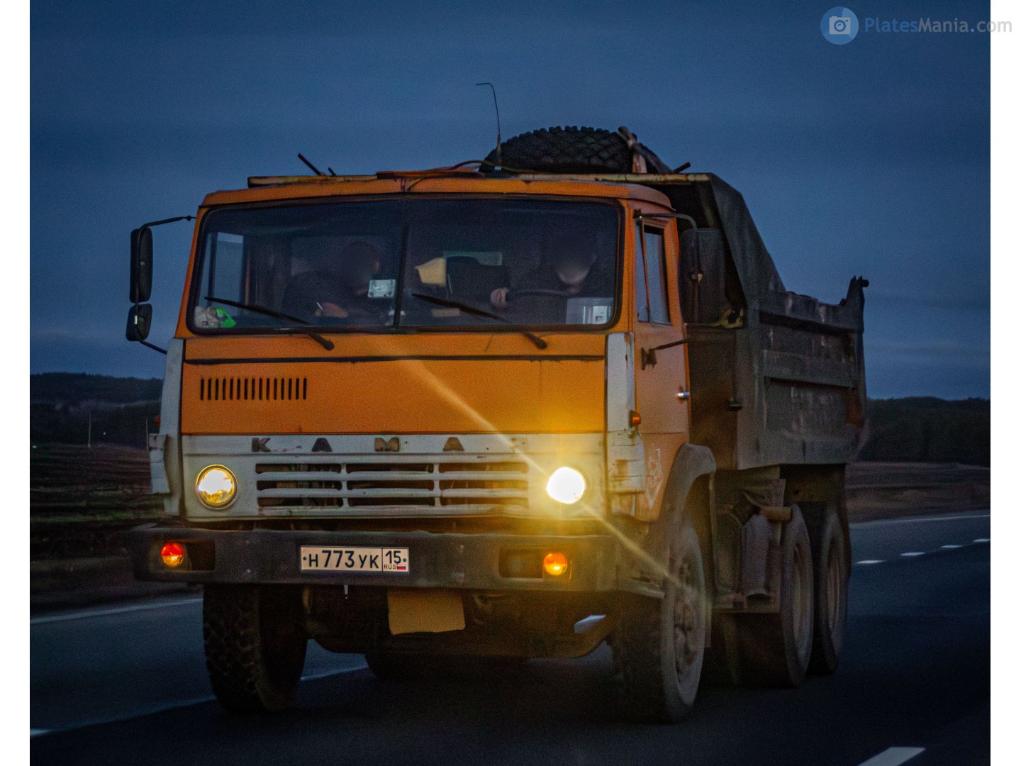н 773 ук 15, KamAZ 5511 55111, 1989–2012