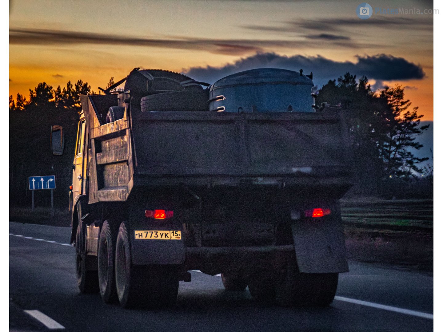 н 773 ук 15, KamAZ 5511 55111, 1989–2012
