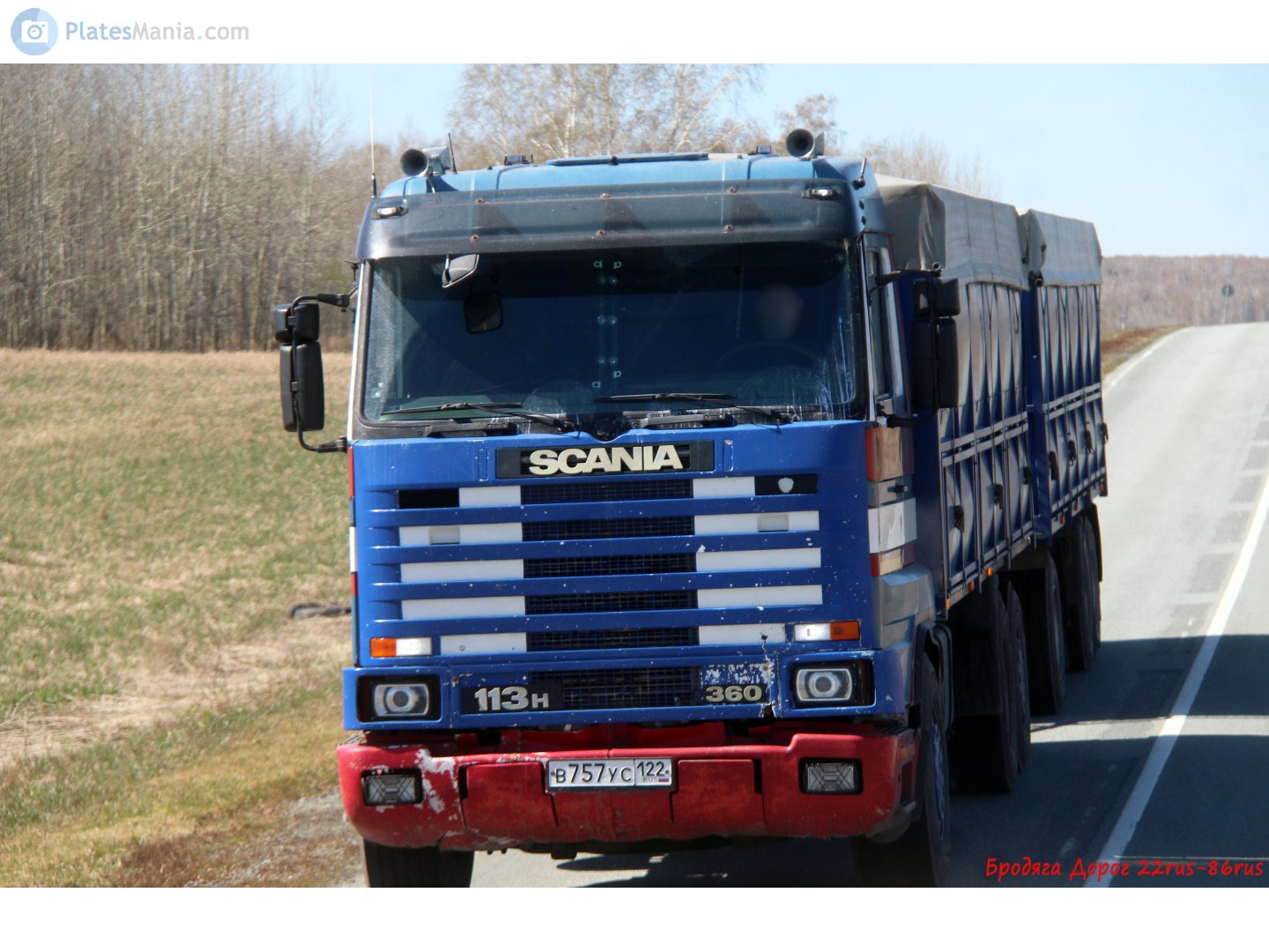 в 757 ус 122, Scania III-Series 1st gen, 1987–1996