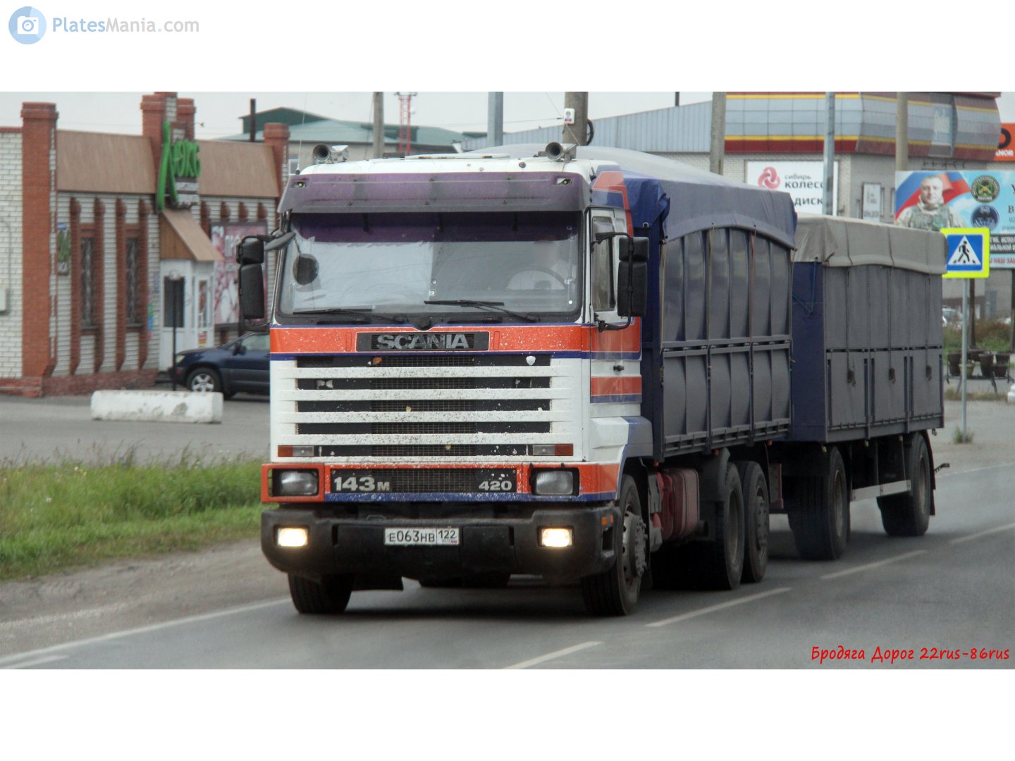 е 063 нв 122, Scania III-Series 1st gen, facelift, 1991–1996