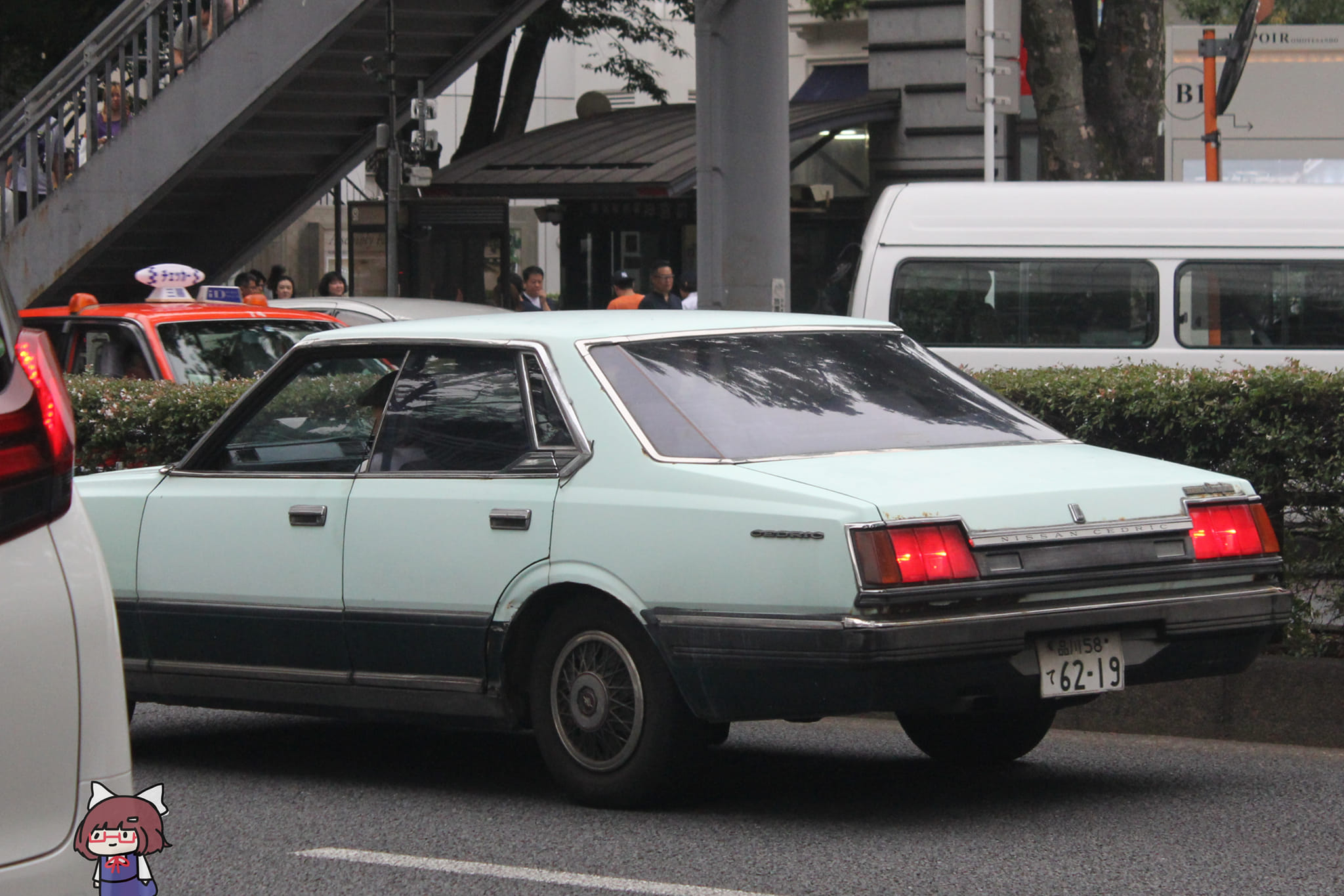品川 58 て 6219, Nissan Cedric 5th gen Hardtop (430), 1979–1983