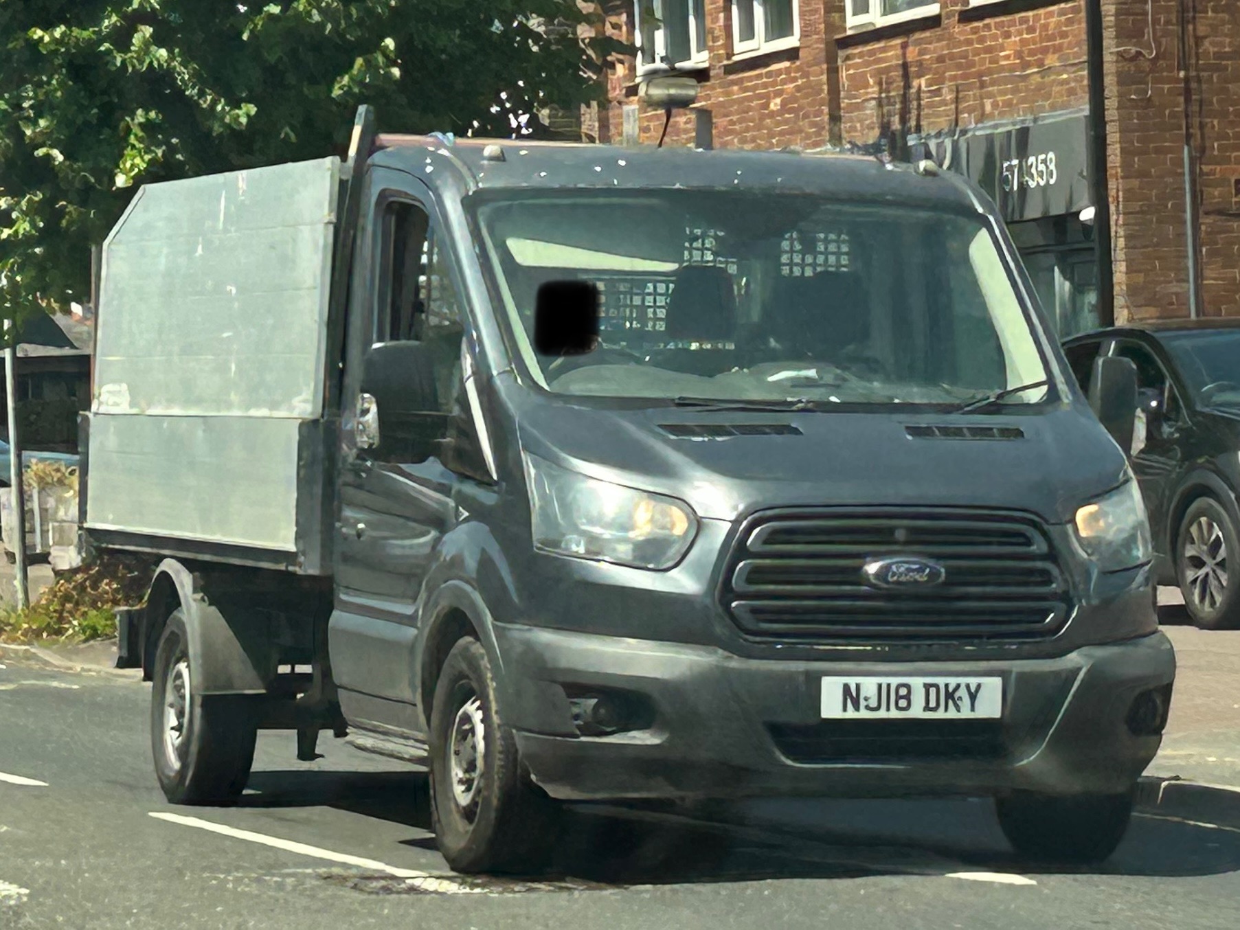 NJ18DKY, Ford Transit 4th gen Single Cab (V363), 2013–