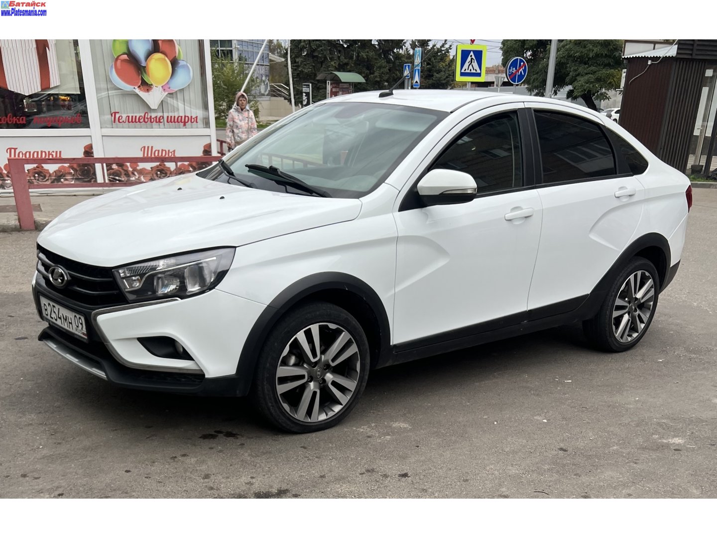 в 254 мн 09, Lada (VAZ) Vesta 1st gen Cross Sedan (GFL), 2018–2022