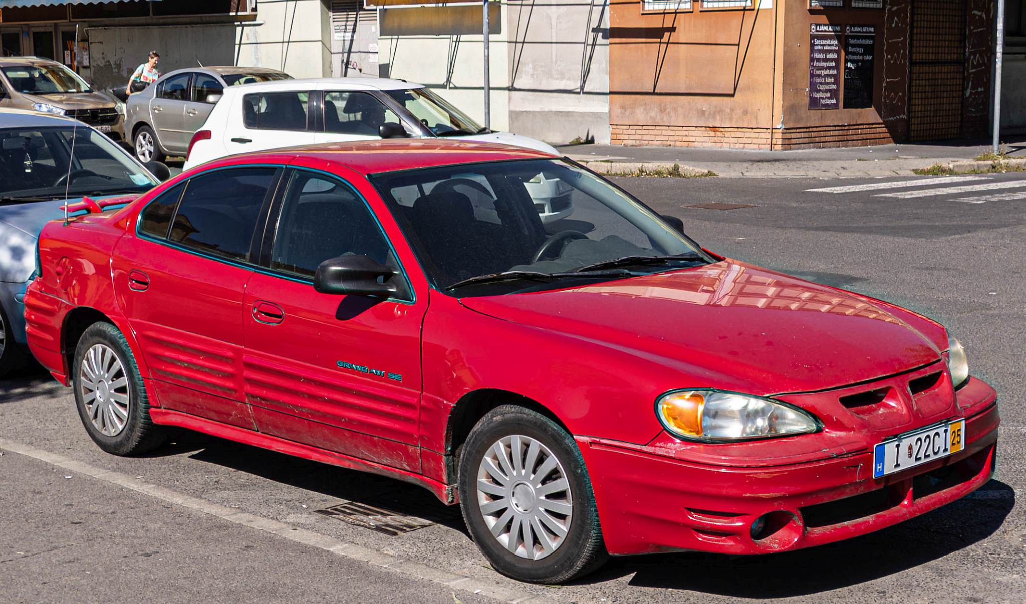 I 22CI, Pontiac Grand Am 5th gen 4-door Sedan (GMX310), 1998–2005