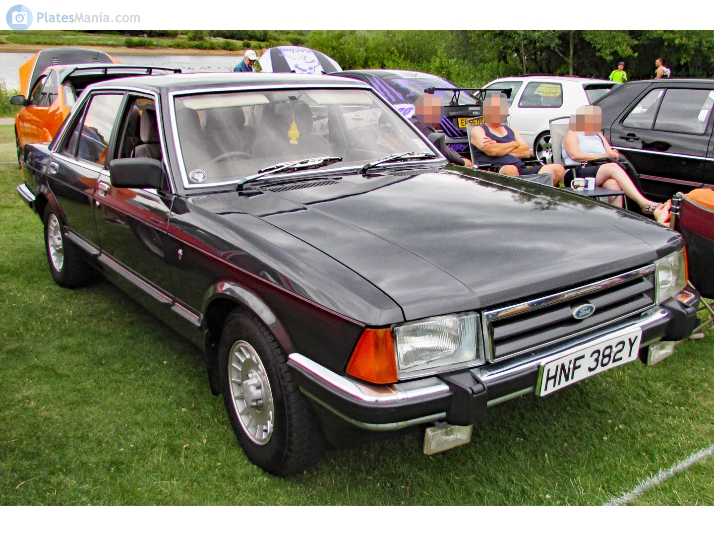 HNF382Y, Ford Granada 2nd gen 4-door Sedan (GFU; EU-market), 1977–1985