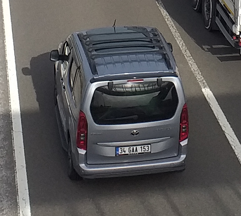 34 GAA 153, Toyota ProAce City 1st gen Verso MPV (K9), 2019–2023