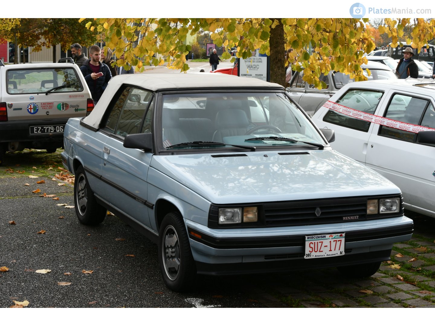 SUZ-177, License plate without vehicle 