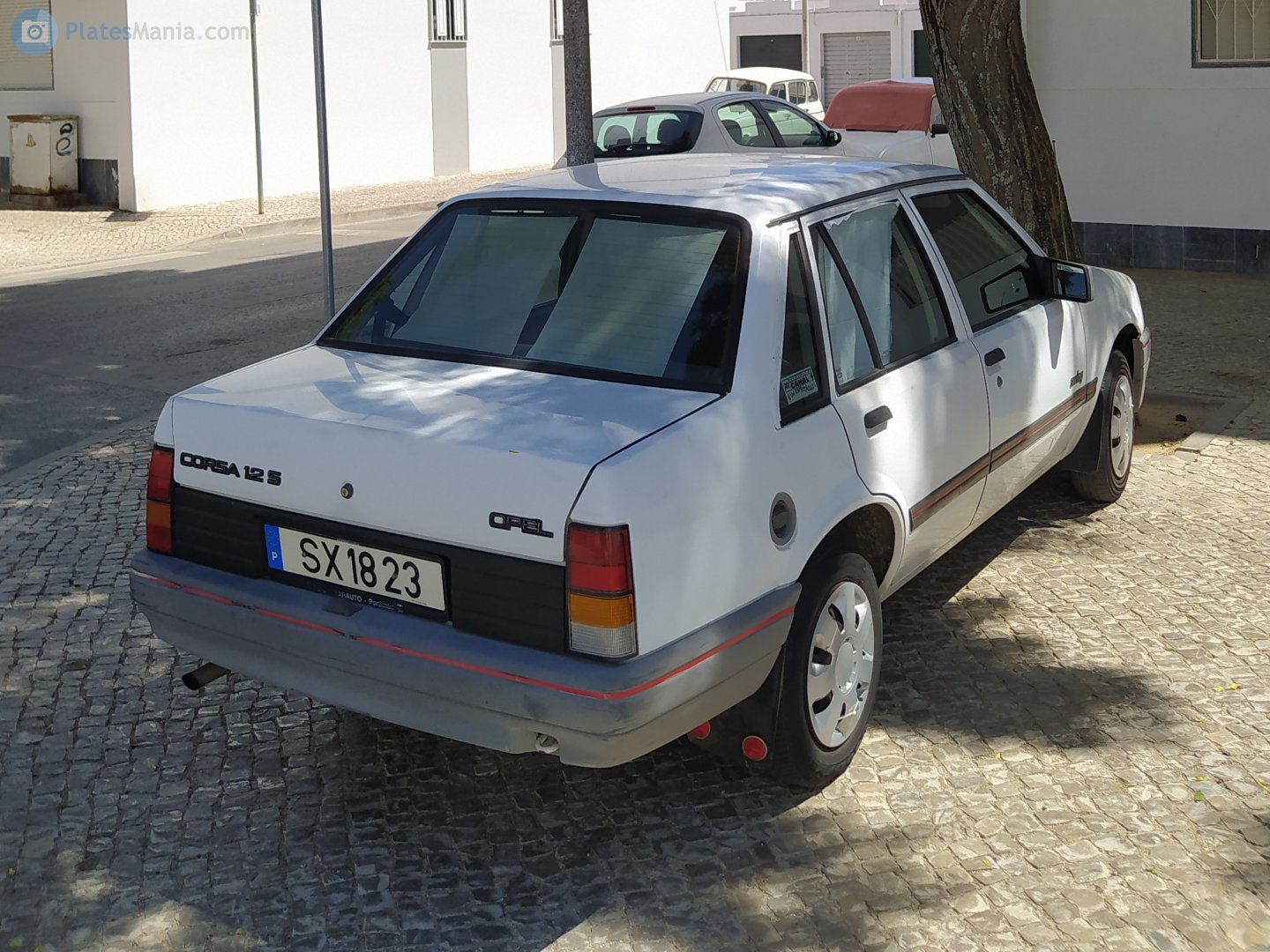 SX-18-23, Opel Corsa 1st gen 4-door Sedan (A; S83), 1985–1993