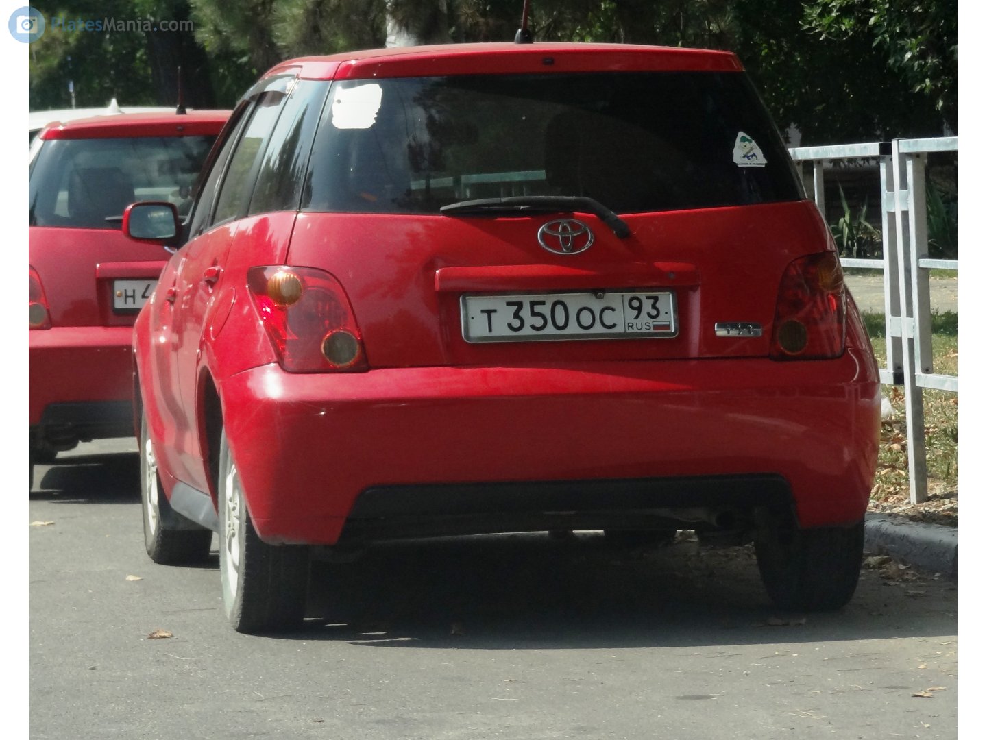 т 350 ос 93, Toyota Ist 1st gen (XP60), 2002–2007