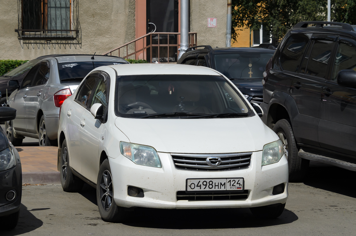 о 498 нм 124, Toyota Corolla 10th gen (Altis) Sedan (E140/E150), 2006–2013 (–2020 for ZA-market)